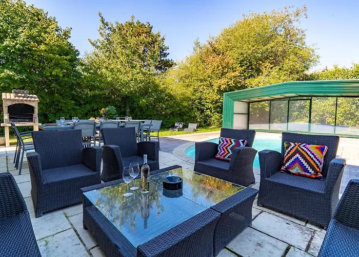 فيلة Des Courses - Piscine Et Jardin دوفييل